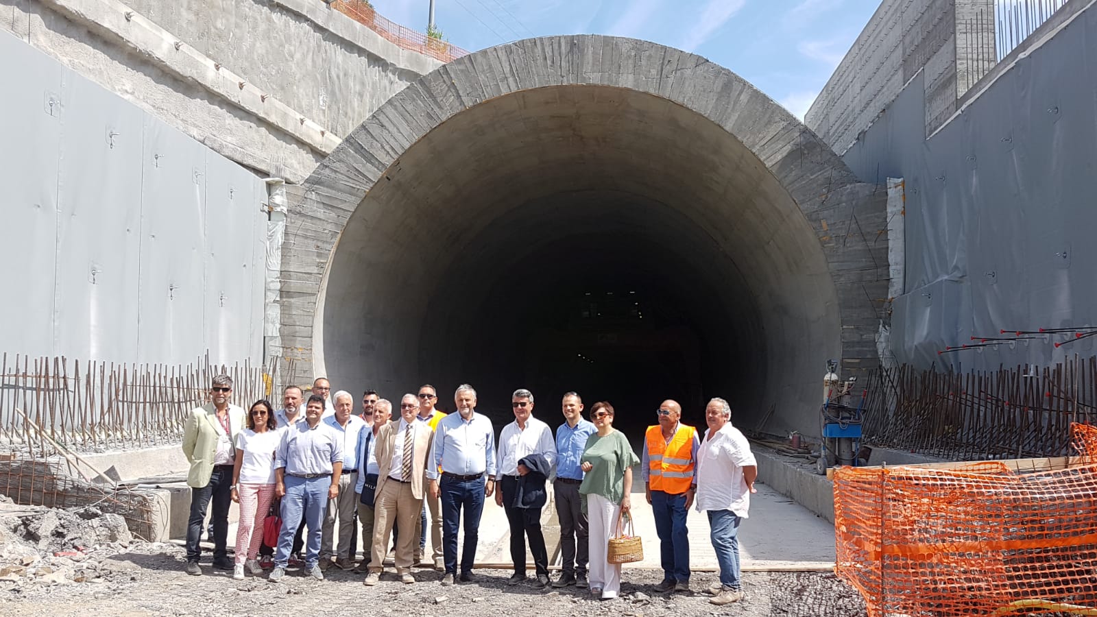 Immagine Raddoppio Pistoia-Montecatini, Ceccarelli: "Programma rispettato malgrado un imprevisto geologico"